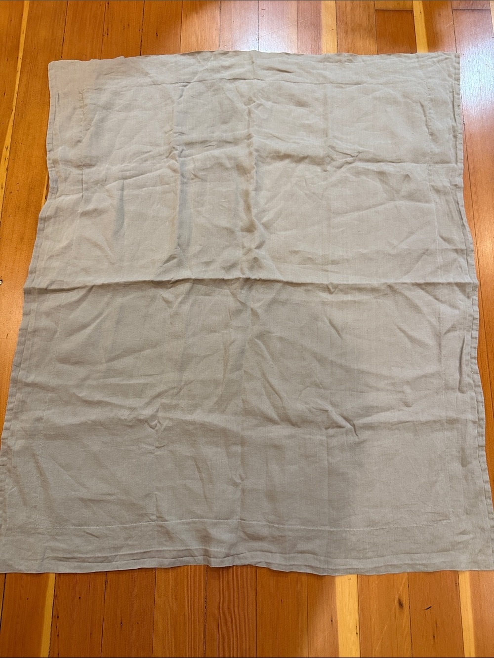 Restoration Hardware Italian linen queen lounger sham
